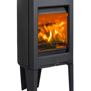 modern wood burning stove