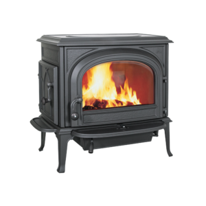 modern wood burning stove