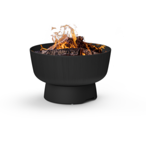 outdoor wood fire pit