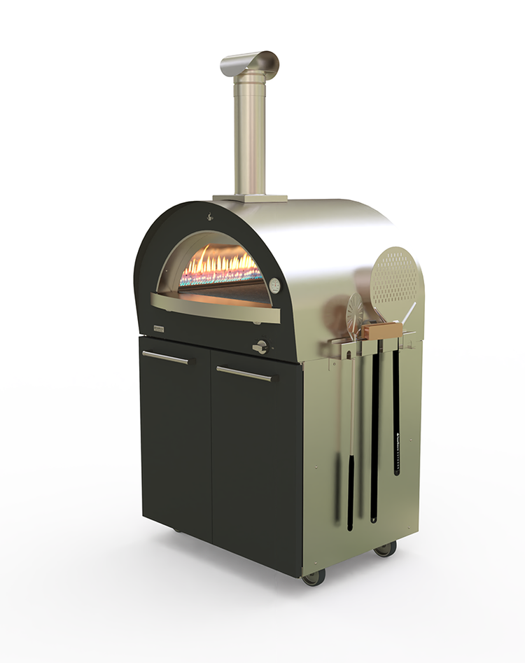 outdoor pellet stove
