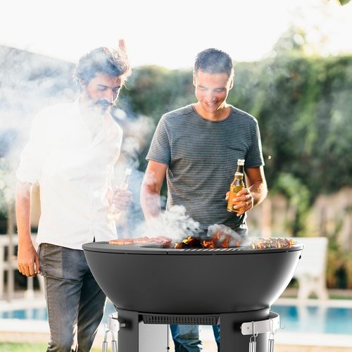 outdoor pellet stove